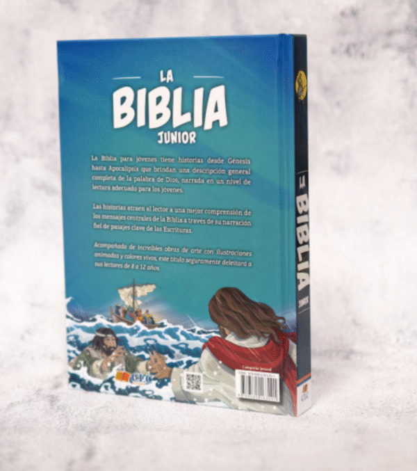 Biblia Junior Ilustrada y narrada para jóvenes lectores - Imagen 2